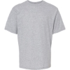 Custom Youth Gold Soft Touch T-Shirt Athletic Grey