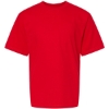 Custom Youth Gold Soft Touch T-Shirt Deep Red