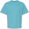 Custom Youth Gold Soft Touch T-Shirt Diving Blue