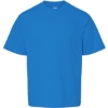 Custom Youth Gold Soft Touch T-Shirt Ocean Blue