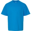 Custom Youth Gold Soft Touch T-Shirt Turquoise