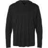 Custom Unisex Pro-Lock Performance Hooded Long Sleeve T-Shirt Black