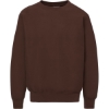 Custom Unisex Pro-Weave® Crewneck Sweatshirt Espresso Brown