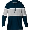 Custom Unisex United Hooded T-Shirt Navy/ Oxford/ White