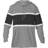 Custom Unisex United Hooded T-Shirt Oxford/ Black/ White
