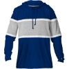 Custom Unisex United Hooded T-Shirt Royal/ Oxford/ White