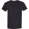 Custom Unisex USA-Made Fine Jersey T-Shirt Black