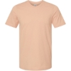 Custom Mens Premium Cotton T-Shirt Peach