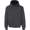 Custom Mens Cheyenne Boulder Cloth™ Hooded Jacket with Tricot Quilt Lining Charcoal