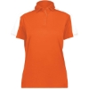 Custom Womens Two-Tone Vital Polo Orange/ White