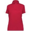 Custom Womens Two-Tone Vital Polo Scarlet/ White
