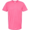 Custom Combed Cotton T-Shirt Charity Pink