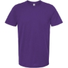 Custom Combed Cotton T-Shirt Deep Purple