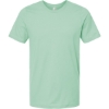 Custom Combed Cotton T-Shirt Light Mint