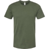 Custom Combed Cotton T-Shirt Military Green