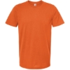 Custom Combed Cotton T-Shirt Orange
