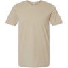 Custom Combed Cotton T-Shirt Tan