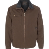 Custom Mens Endeavor Canyon Cloth™ Canvas Jacket with Sherpa Lining Tobacco