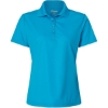 Custom Womens Sebring Performance Polo Turquoise