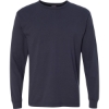 Custom Unisex USA-Made Long Sleeve T-Shirt Navy