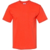 Custom Unisex USA-Made Midweight Pocket T-Shirt Bright Orange