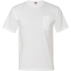 Custom Unisex USA-Made Midweight Pocket T-Shirt White