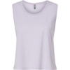 Custom Womens Festival Crop Tank Lavender