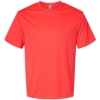 Custom Unisex Performance T-Shirt Hot Coral