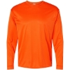 Custom Unisex Performance Long Sleeve T-Shirt Burnt Orange