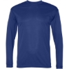 Custom Unisex Performance Long Sleeve T-Shirt Royal