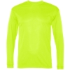 Custom Unisex Performance Long Sleeve T-Shirt Safety Yellow