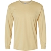 Custom Unisex Performance Long Sleeve T-Shirt Vegas Gold