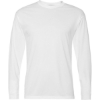 Custom Unisex Performance Long Sleeve T-Shirt White