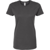 Custom Womens Premium Cotton T-Shirt Charcoal