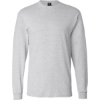 Custom Unisex Beefy-T® Long Sleeve T-Shirt Ash