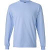 Custom Unisex Beefy-T® Long Sleeve T-Shirt Light Blue