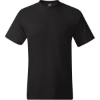 Custom Mens Beefy-T® Pocket T-Shirt Black