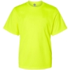 Custom Youth Performance T-Shirt Safety Yellow