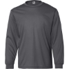 Custom Youth Performance Long Sleeve T-Shirt Graphite