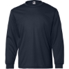 Custom Youth Performance Long Sleeve T-Shirt Navy