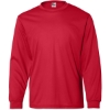 Custom Youth Performance Long Sleeve T-Shirt Red
