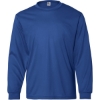Custom Youth Performance Long Sleeve T-Shirt Royal