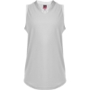 Custom Womens Slide Fastpitch V-Neck Sleeveless Jersey White