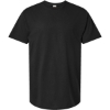 Custom Unisex Essential-T Tall T-Shirt Black