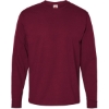 Custom Essential-T Long Sleeve T-Shirt Athletic Cardinal