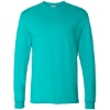 Custom Essential-T Long Sleeve T-Shirt Athletic Teal