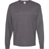 Custom Essential-T Long Sleeve T-Shirt Charcoal Heather