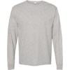 Custom Essential-T Long Sleeve T-Shirt Oxford Grey