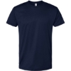 Custom Unisex USA-Made Performance T-Shirt Navy