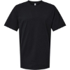 Custom Unisex Sueded Cloud Jersey Tee Sueded Black